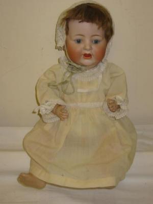 Appraisal: An Alt Beck Gottschalk bisque head character girl doll with