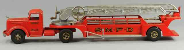 Appraisal: SMITH MILLER S M F D LADDER TRUCK Die cast