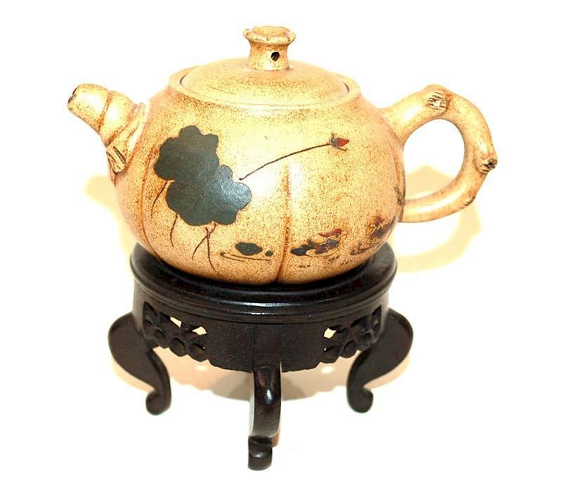 Appraisal: A Chinese Yi Xing Teapot in h From the Collection