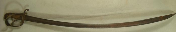 Appraisal: Model cavalry sword manufactured by Gebruder Weyersberg Solingen no US