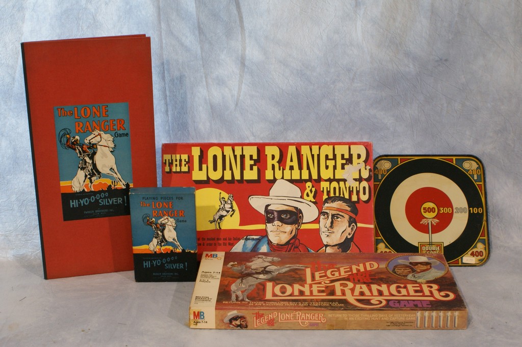 Appraisal: Lone Ranger Games and a Marx Tin Litho Target including