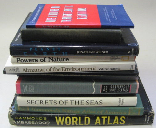 Appraisal: Box Lot of Books on Nature and the Planet Including