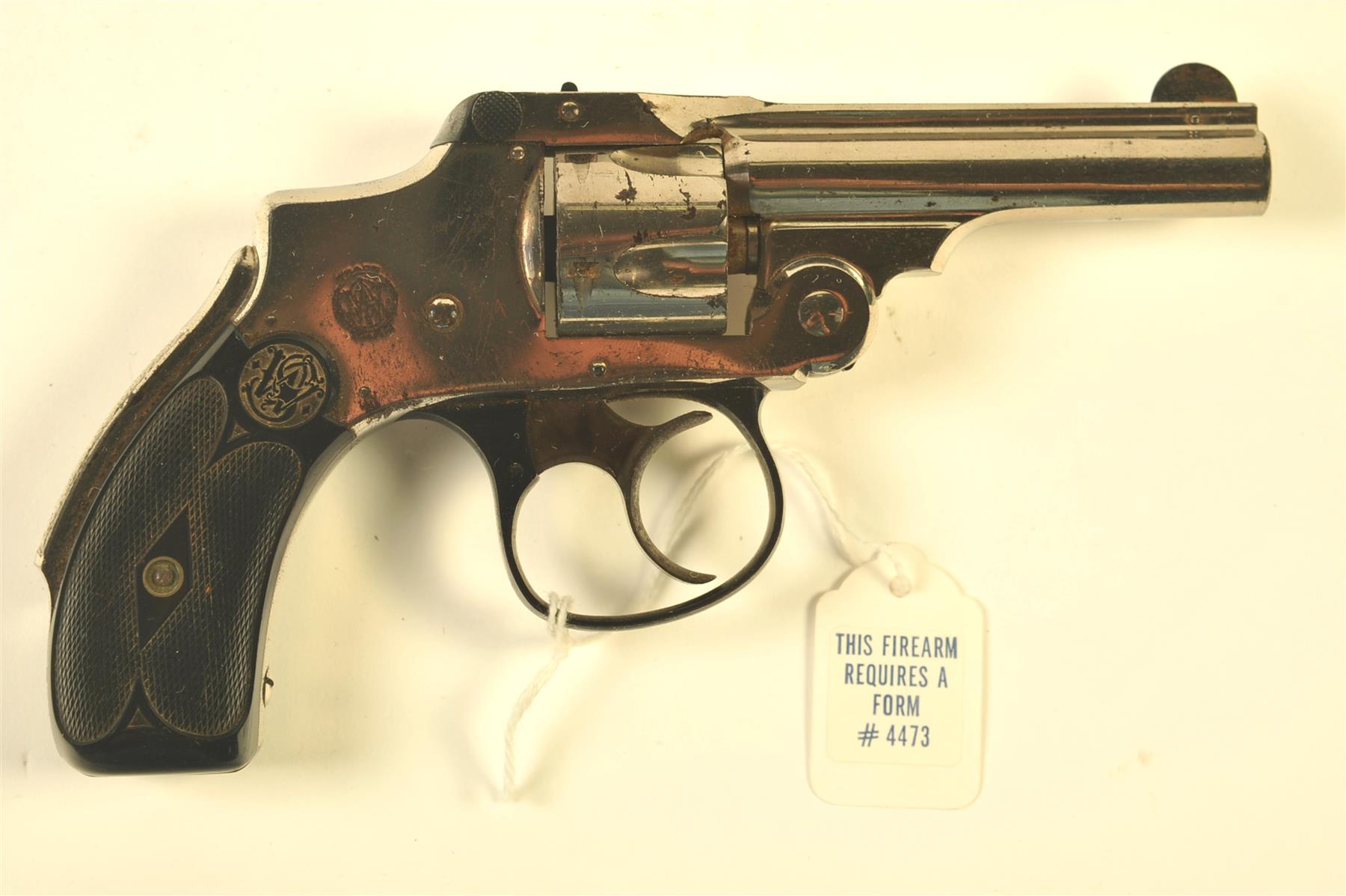 Appraisal: SMITH AND WESSON BREAK-TOP MODEL LEMON SQUEEZER SAFETY HAMMERLESS REVOLVER