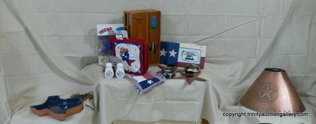 Appraisal: TEXAS - LONE STAR - Collectibles Lot - includes Wine