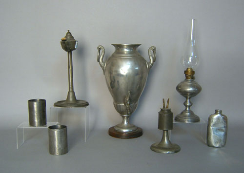 Appraisal: Pewter tableware