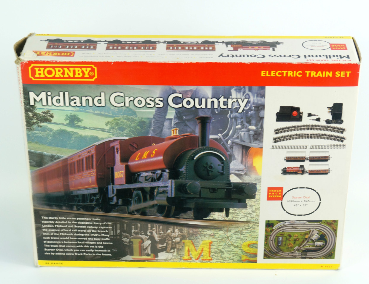 Appraisal: A Hornby Midland Cross Country gauge train set comprising LMS