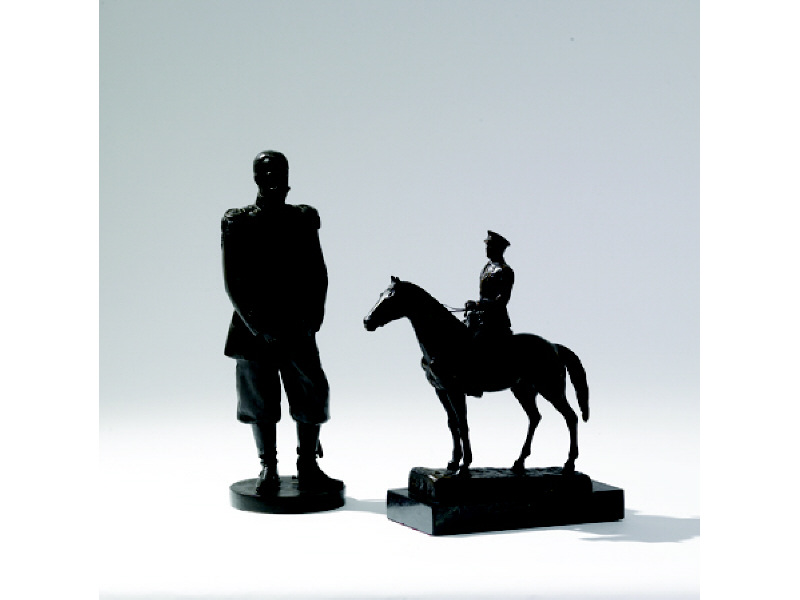 Appraisal: SYDNEY MARCH BRITISH - Cast bronze figure of Edward VIII