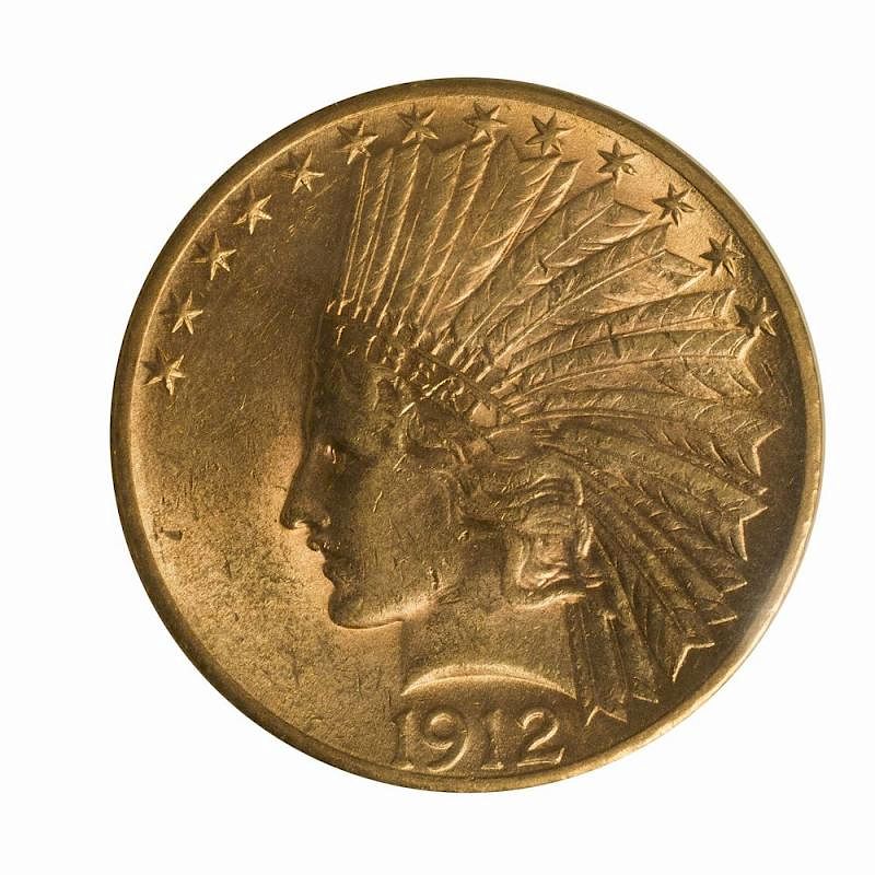 Appraisal: U S Eagle Indian Head AV U S Eagle Indian