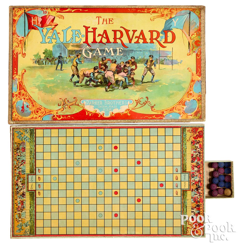 Appraisal: Parker Bros Yale-Harvard Game ca Parker Bros Yale-Harvard Game ca