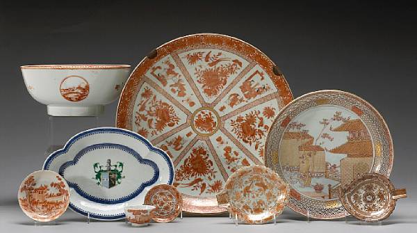 Appraisal: An assembled grouping of Chinese export porcelain th th century