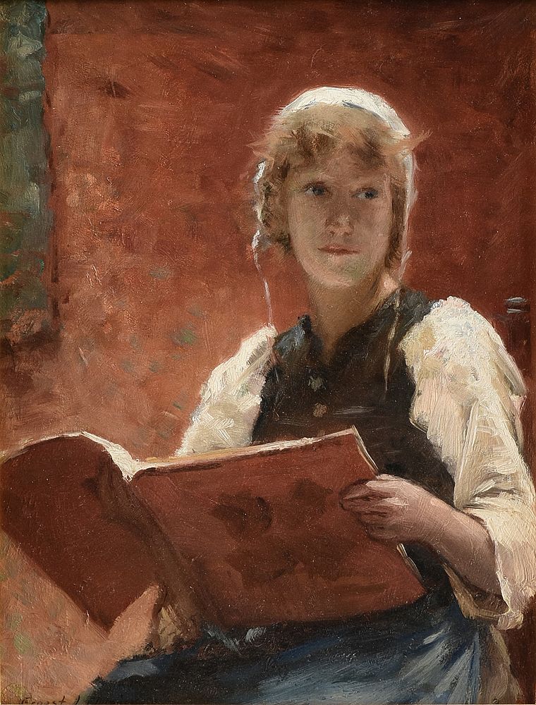 Appraisal: ERNEST LEE MAJOR American - A PAINTING Portrait of a