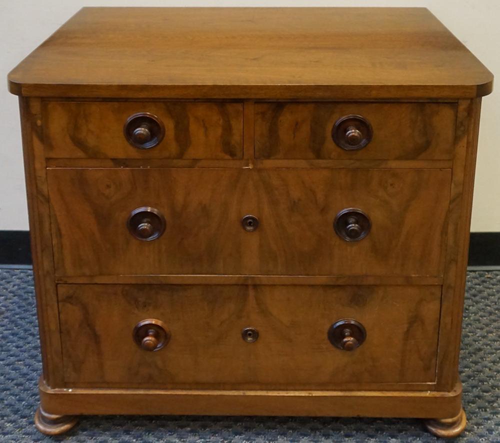 Appraisal: William IV Style Walnut Side Chest x x in x