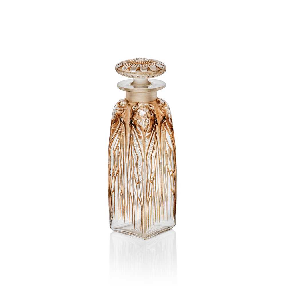 Appraisal: REN LALIQUE FRENCH - QUATRE CIGALES NO designed clear frosted