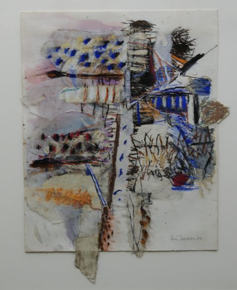 Appraisal: Ann Thomson born Quay mixed media signed and dated 'Ann