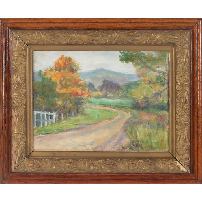 Appraisal: Jessie Barrows Jones American - Landscape c oil on canvas