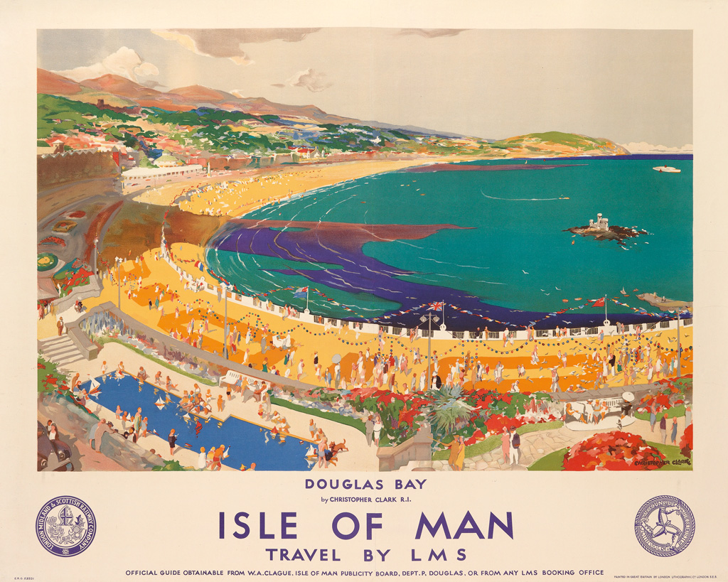 Appraisal: CHRISTOPHER CLARK - ISLE OF MAN TRAVEL BY LMS x