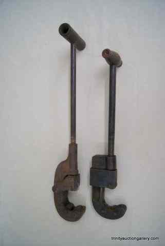 Appraisal: Vintage Large Copper Pipe Cutting ToolsThis is for old vintage