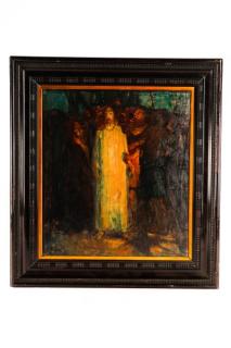 Appraisal: Albert Alleman Christ in the Garden of Gethsemane Albert Alleman