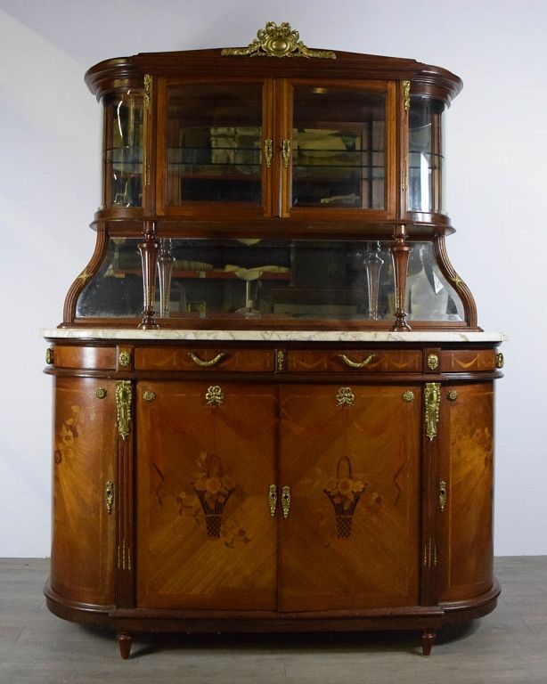 Appraisal: French Louis XVI Style Buffet French Louis XVI Style Buffet