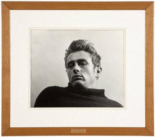 Appraisal: Roy Schatt ''James Dean from the Torn Sweater series ''