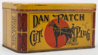 Appraisal: Dan Patch Cut Plug Tobacco Tin Dan Patch Cut Plug