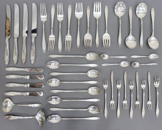 Appraisal: lot of American sterling silver flatware International Silver in the