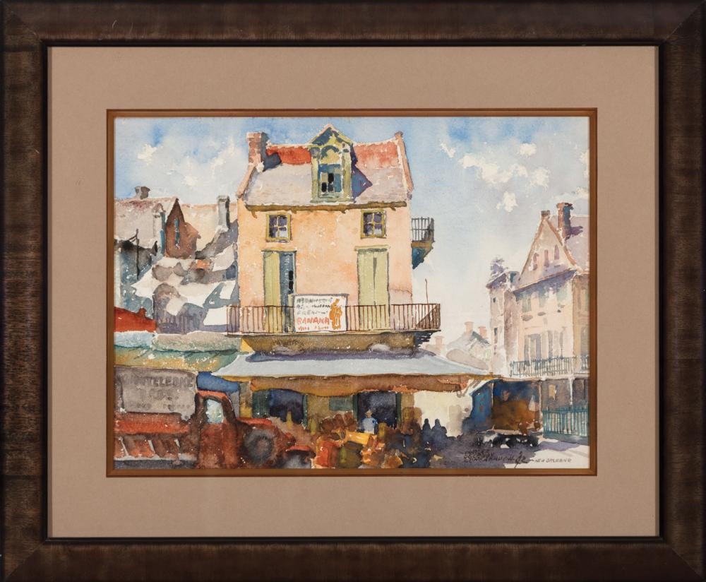 Appraisal: Charles Longabaugh American New Orleans - French Quarter New Orleans