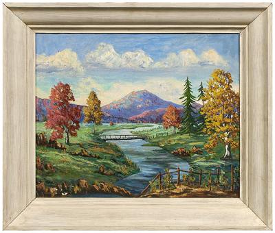 Appraisal: Painting Anna Lou Roberts Asheville North Carolina - Western North