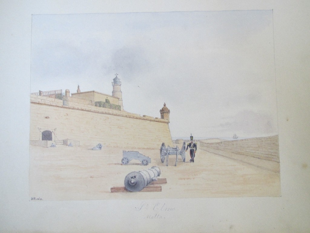 Appraisal: Maltese interest HMG Purvis Lt Royal Artillery Malta August th