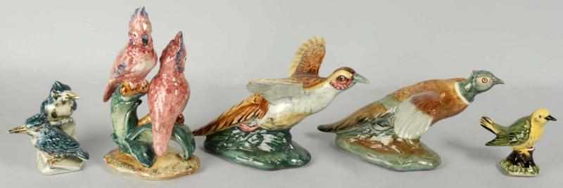 Appraisal: Lot of Stangl Pottery Birds Description Includes one pheasant marked