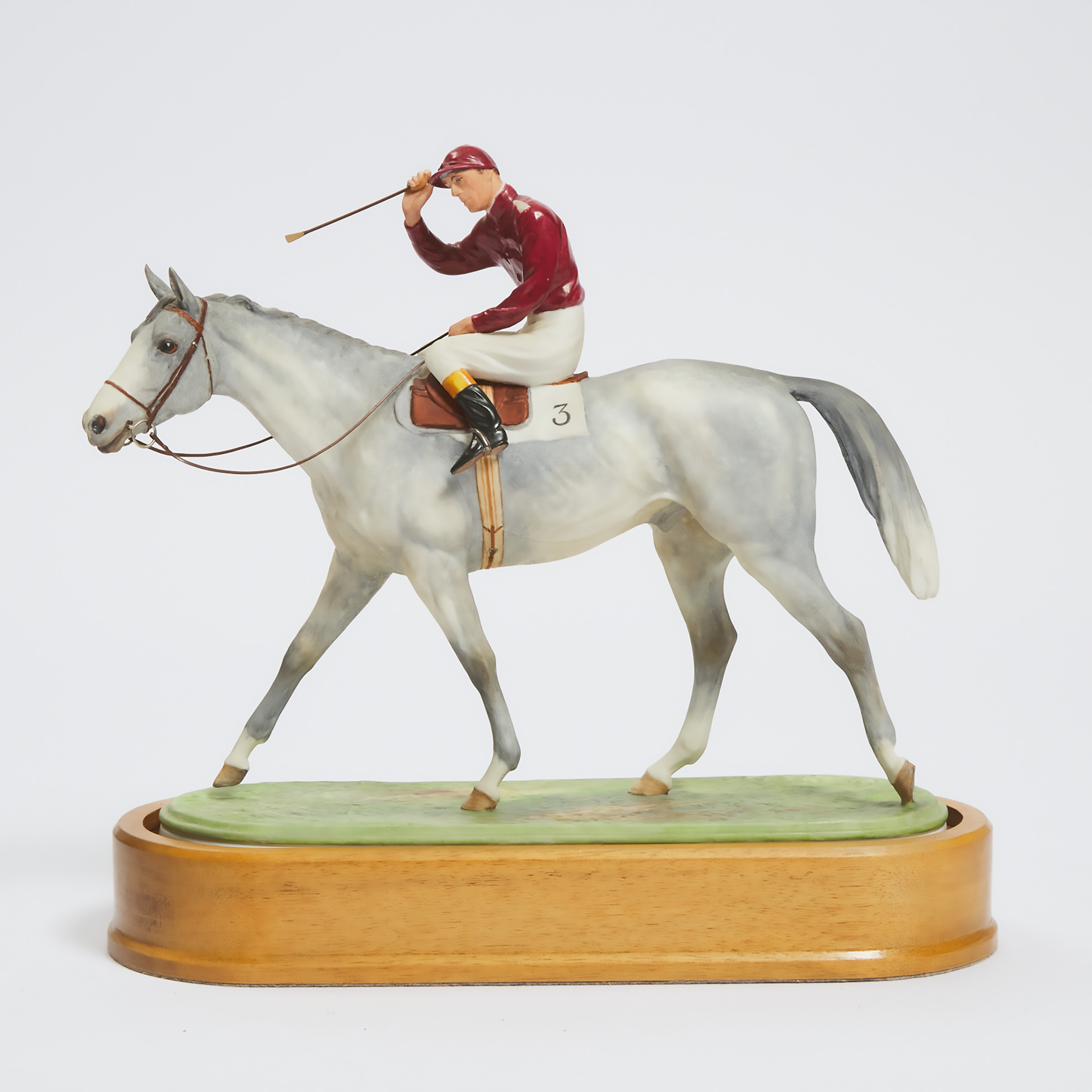 Appraisal: Royal Worcester Equestrian Figure of The Winner Doris Lindner th