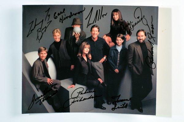 Appraisal: Photo of the Home Improvement Cast signed by the actors