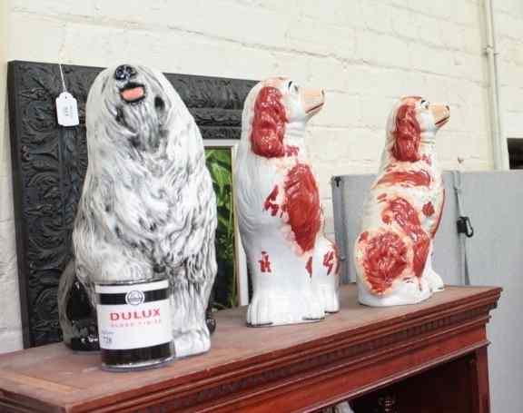 Appraisal: A LARGE BESWICK 'DULUX' OLD ENGLISH SHEEP DOG high