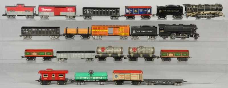 Appraisal: Lot of Marx Electric Steam-Type Train Sets Includes two locomotives