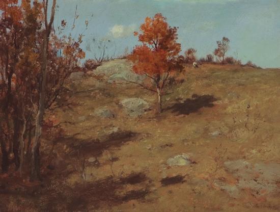 Appraisal: GRUPPE CHARLES PAUL American - ''Autumn Hilltop at Lyme Conn''