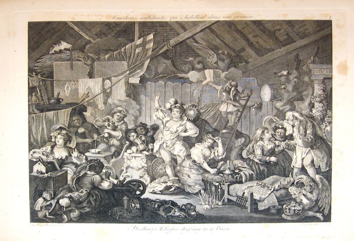 Appraisal: vol Hogarth William Werke Gottingen n d ca Oblong folio