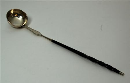 Appraisal: Dundee - a Scottish provincial punch ladle Edward Livingstone marked