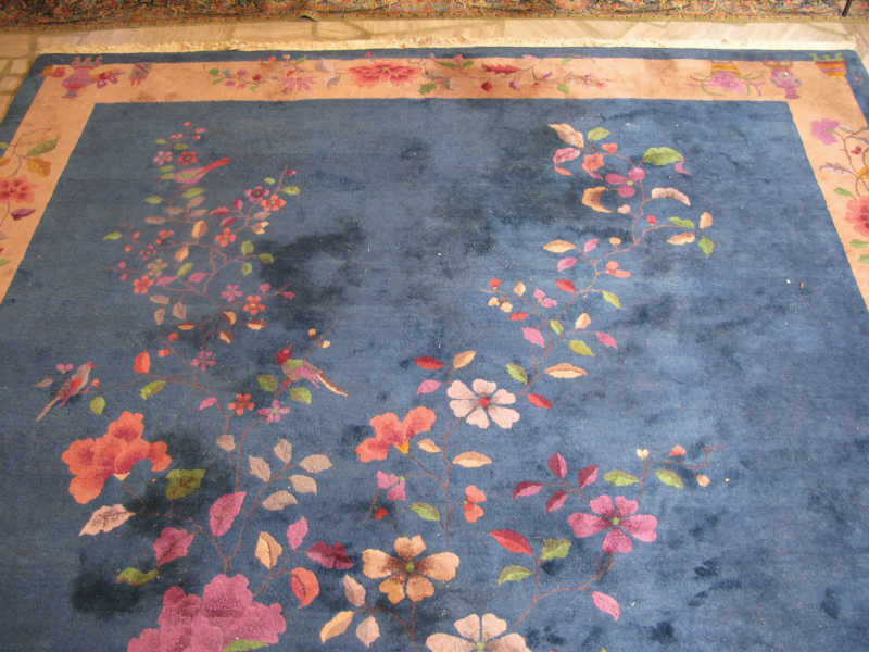 Appraisal: Chinese Room Size Rug ca s- s hand tied with