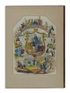 Appraisal: CARICATURE Heath Henry Heath's Oddities hand-colored lithographed plates including illustrated