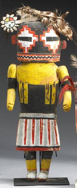 Appraisal: Property of various owners Depicting Hilili a kachina of Zuni