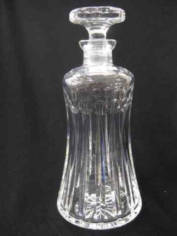 Appraisal: Cut Crystal Decanter - '' tall roughage on stopper otherwise