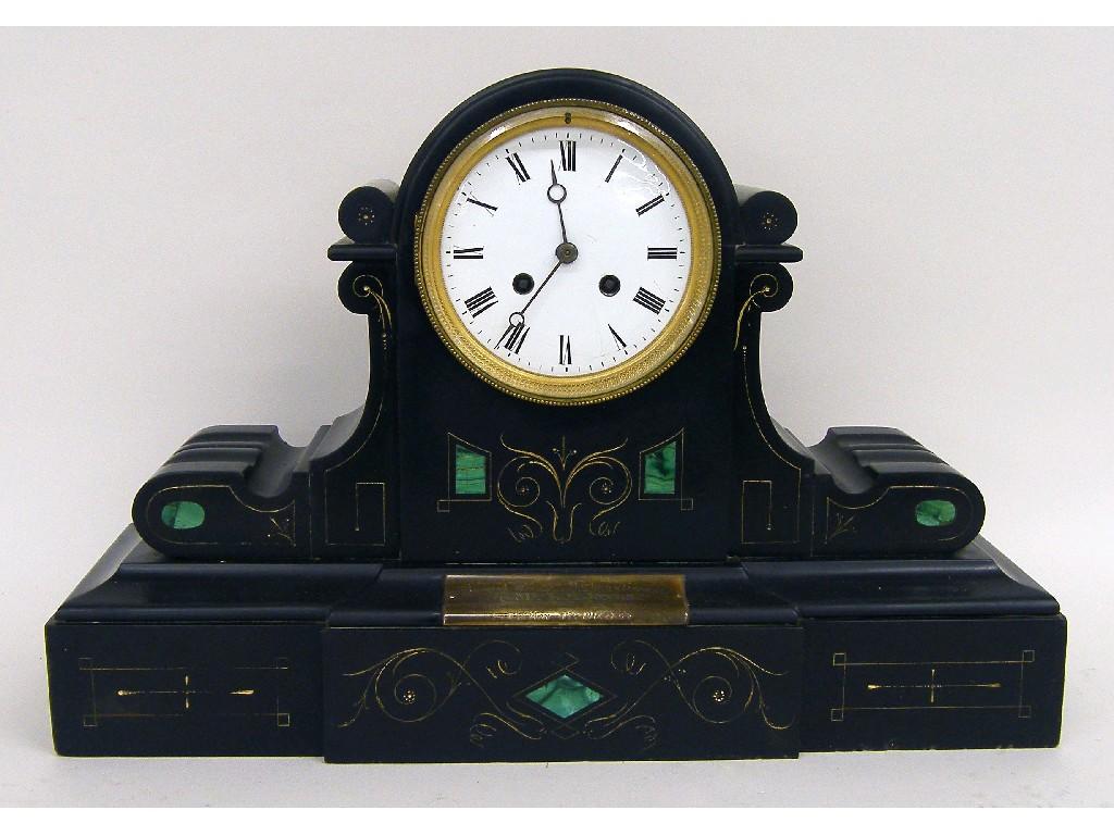 Appraisal: Good English brass lantern clock the chapter ring signed George