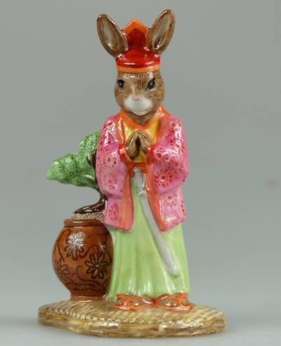 Appraisal: Bunnykins Samurai Pink and Green Colourway Ltd Edt Commemorating the