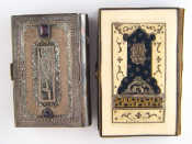 Appraisal: Judaica A white metal tests silver cased prayer book the