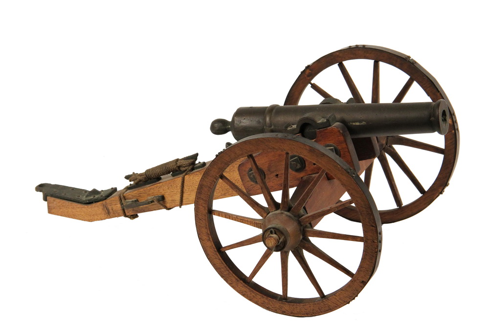 Appraisal: DESK MODEL OF CANNON - Civil War Era Artillery Piece