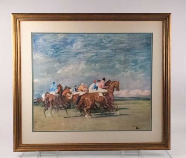 Appraisal: Under The Starters Orders By Sir Alfred Munnings