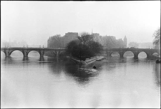 Appraisal: CARTIER-BRESSON HENRI - Ile de la Cit Paris Silver print