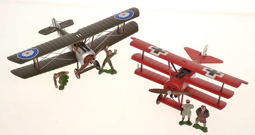 Appraisal: X LARGE BOXED MODERN BRITAINS INCLUDING WW FOKKER DR WITH