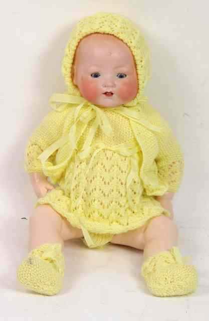 Appraisal: An Armand Marseille bisque headed dream baby doll A M