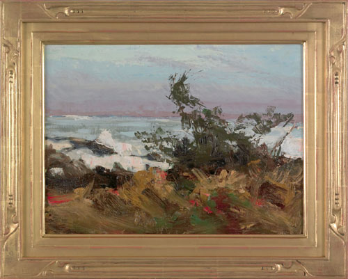 Appraisal: Jay Hall Connaway American - oil on board titled Sunset